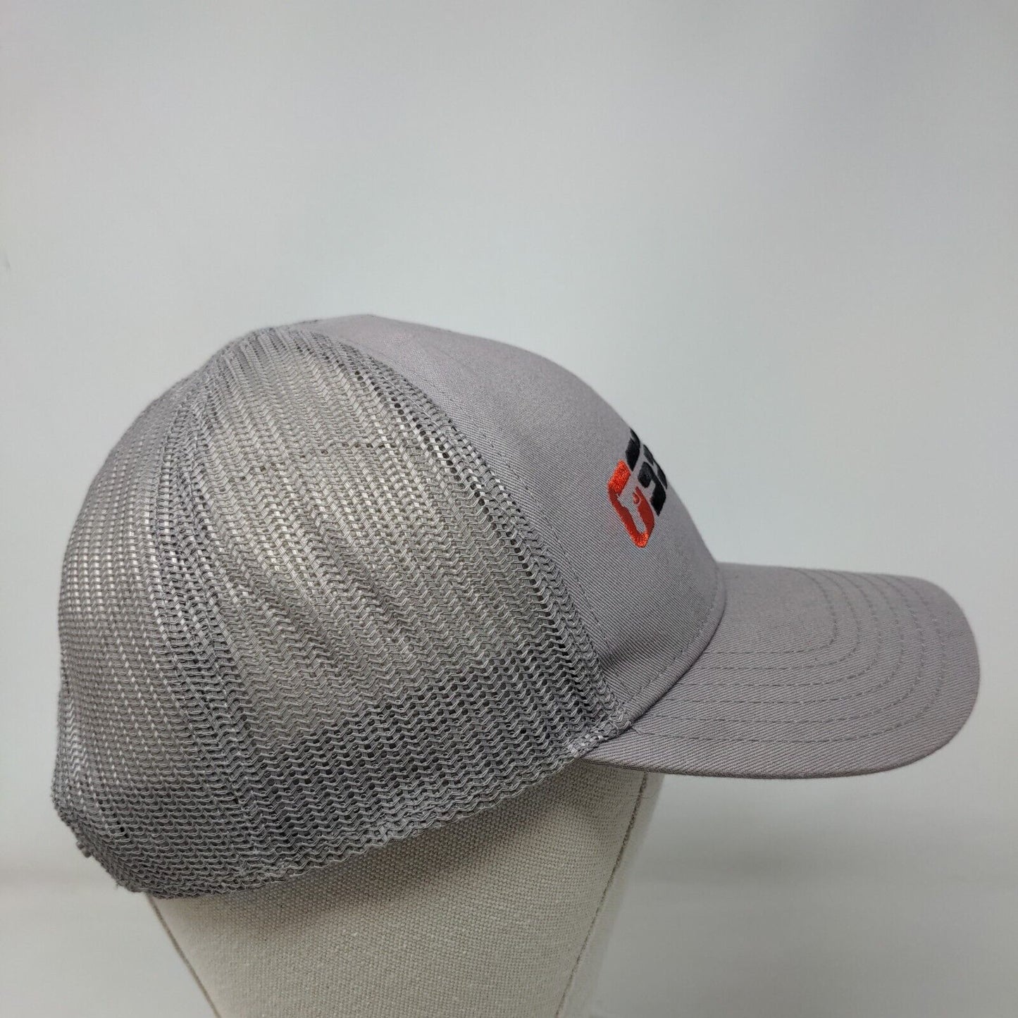 GSSF Pro Snapback Trucker Hat Gray One Size Adjustable Mesh Back Cap America