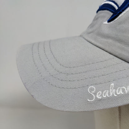 '47 Brand Women's Slideback Hat Gray Seattle Seahawks Embroidered Logo