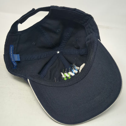 Port Authority Baseball Cap Blue One Size Meals on Wheels Metro Boise Hat