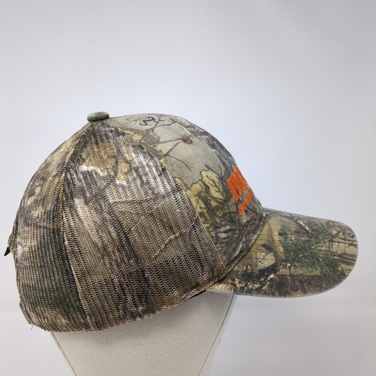 Nu Way Everything For The Contractor Strapback Trucker Hat Camo OS Mesh Back OC
