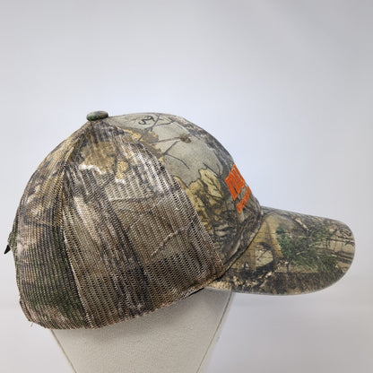 Nu Way Everything For The Contractor Strapback Trucker Hat Camo OS Mesh Back OC