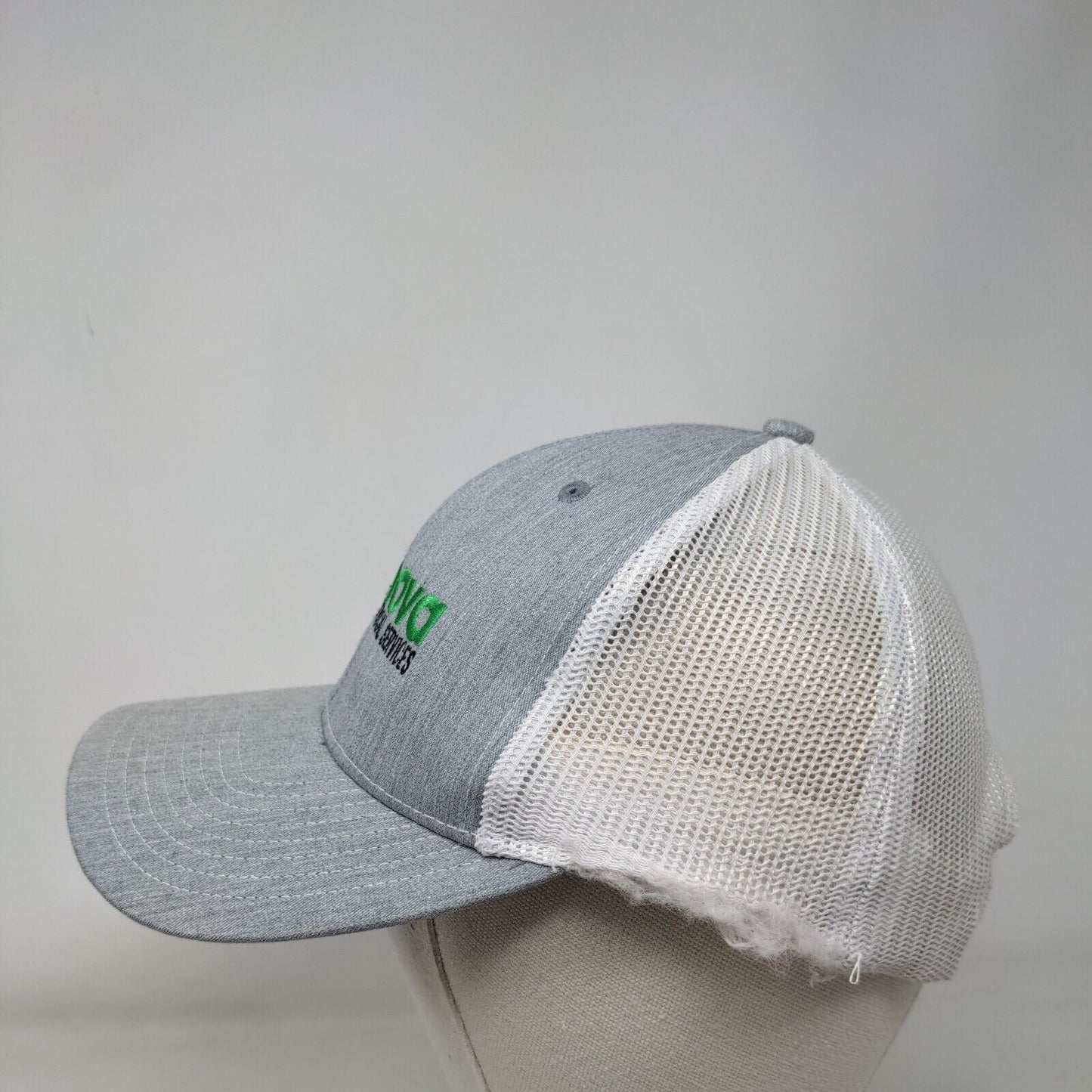 Innova Electrical Services Snapback Trucker Hat Gray One Size Mesh Back