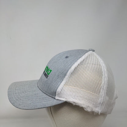 Innova Electrical Services Snapback Trucker Hat Gray One Size Mesh Back