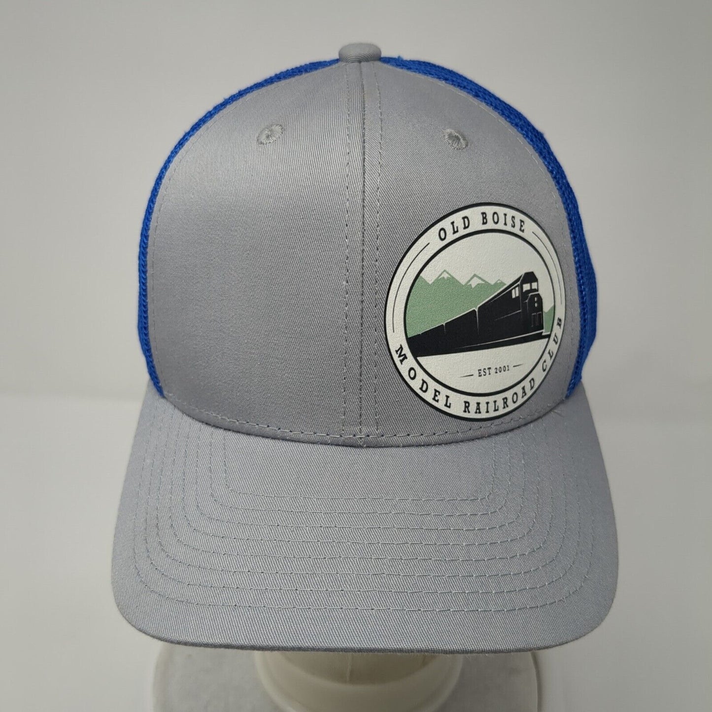 Old Boise Model Railroad Club Snapback Trucker Hat Multi OS Mesh Back Decky