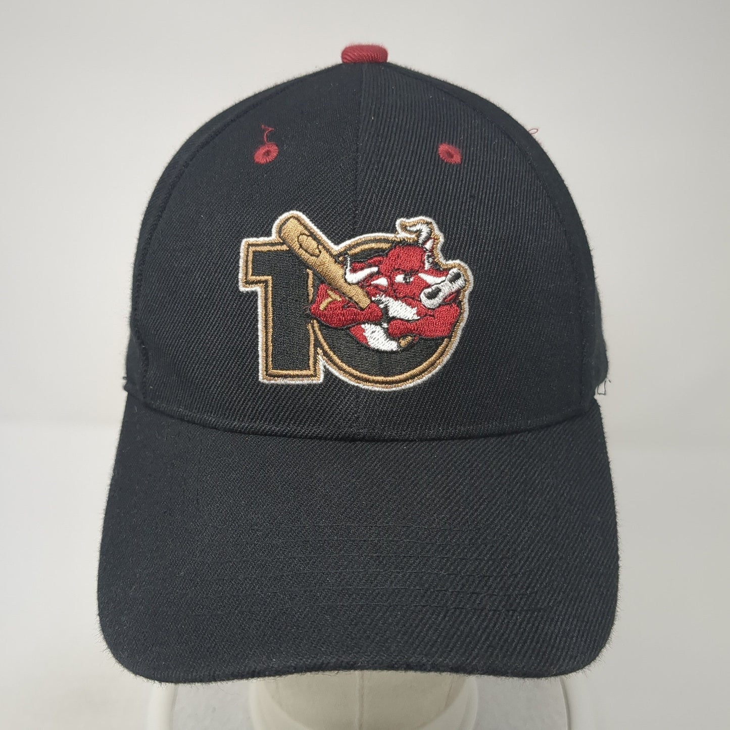 Sheet Metal Local Strapback Hat Black One Size Embroidered Adjustable