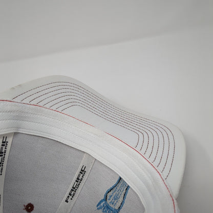 I Go Where You Go Fitted Trucker Hat Red 7 3/8-8 Mesh Back Colorblock