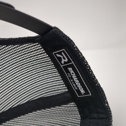 Cole Architects Snapback Trucker Hat Gray XL Adjustable Mesh Back Richardson