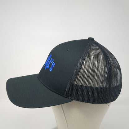 Big Al's Snapback Mesh Back Trucker Hat Black One Size Outdoor Cap