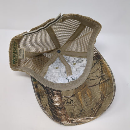 Sqwincher Strapback Trucker Hat Camouflage One Size Adjustable Mesh Back Bretmor