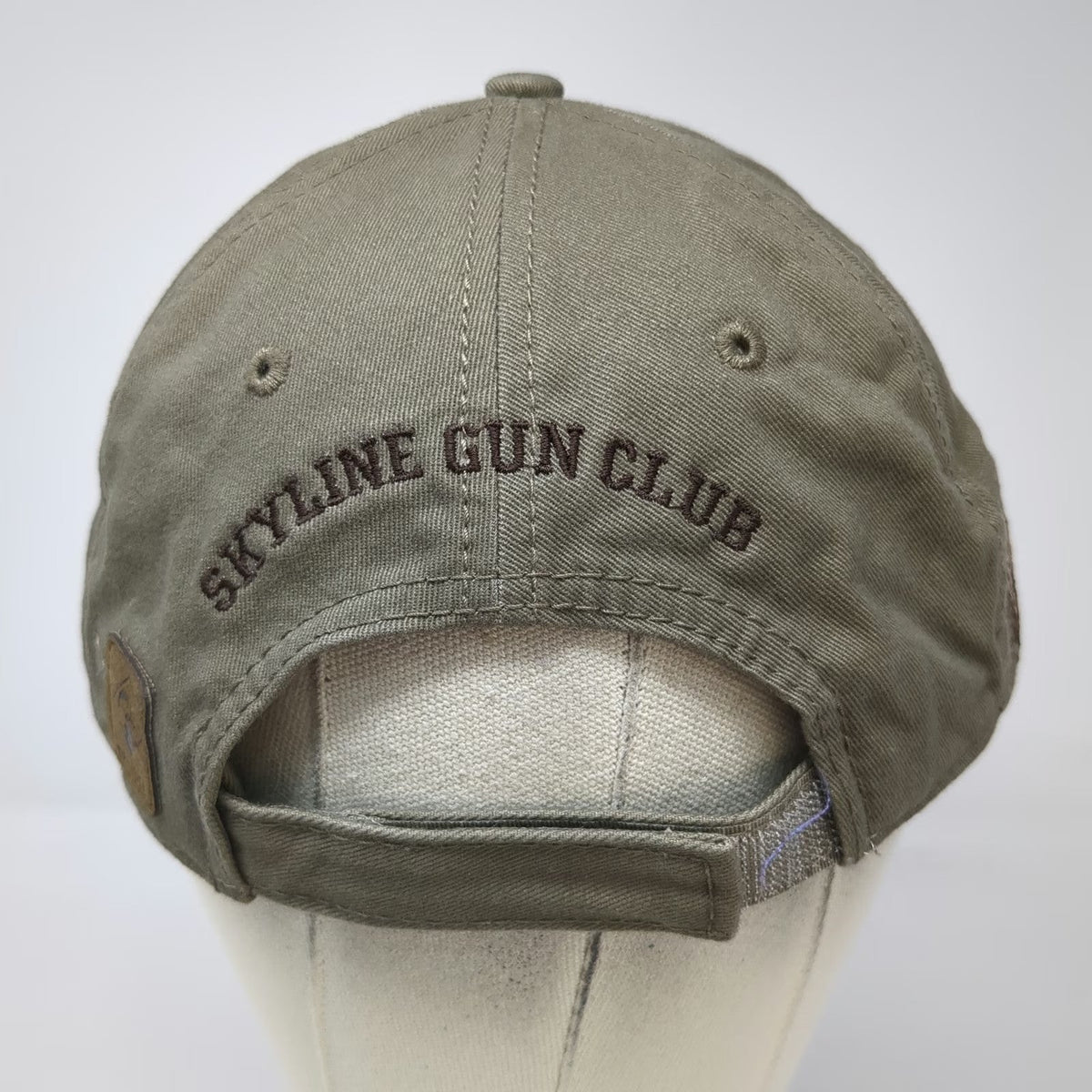 DRI DUCK Skyline Gun Club Pheasant Brown Baseball Cap Hat One Size Strapback