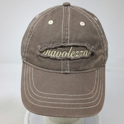 Top Spirit Baseball Cap Brown One Size St Moritz Engadin Mountains Slideback Hat
