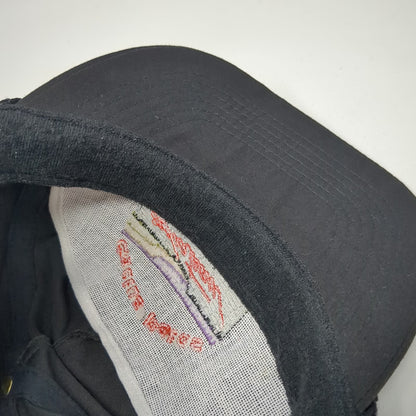 Otto 5 Panel Black One Size Hat Cactus Petes Players Club Plateau Rope Detail