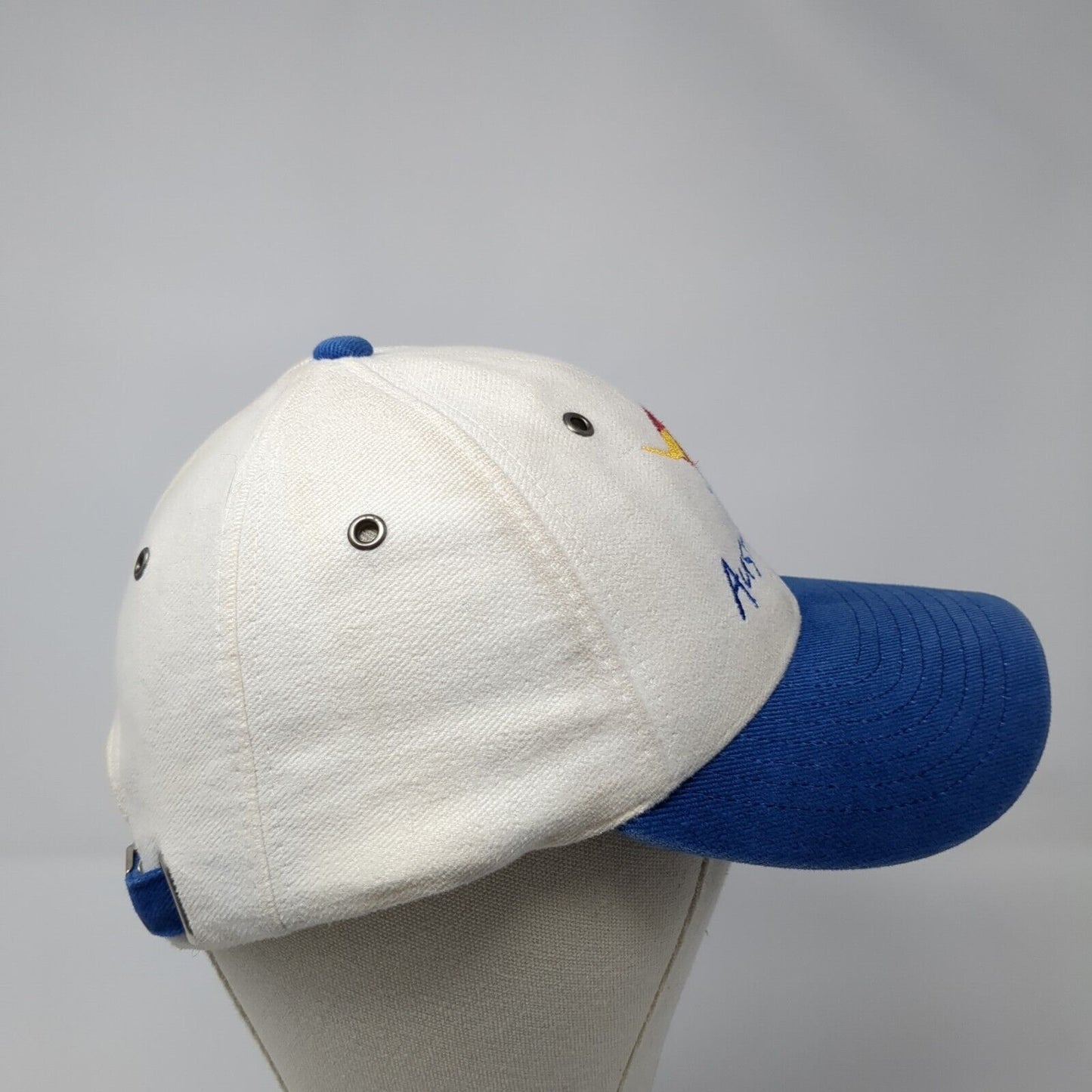 Australia Slideback Hat Multicolor OS Adjustable Embroidered 6 Panel Cotton
