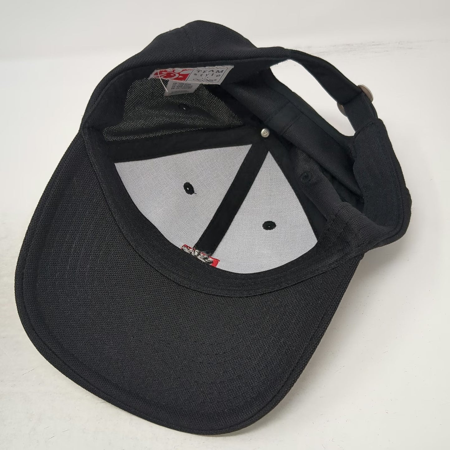 Oobe Baseball Cap Black One Size Chick-fil-A Logo Slideback Polyester Mesh Hat