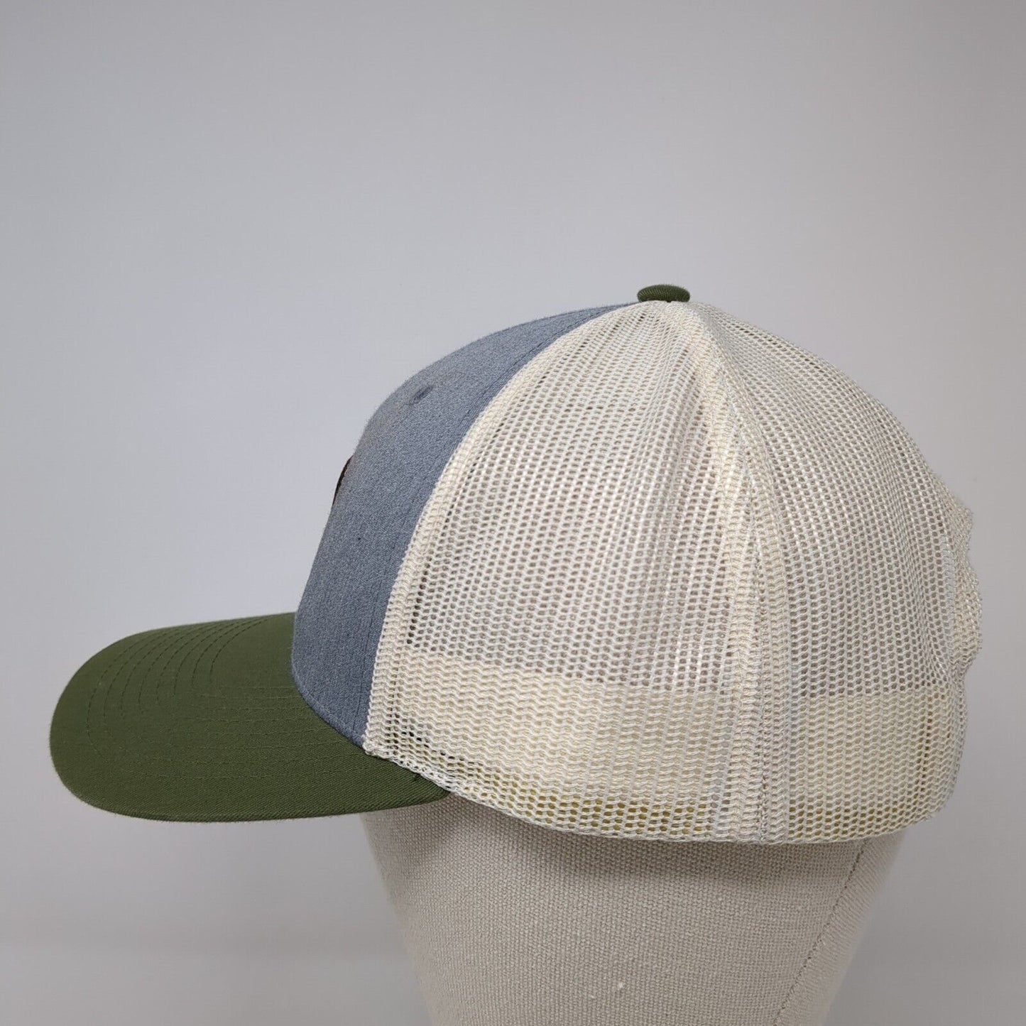 Flat Branch Home Loans Snapback Mesh Back Trucker Hat Multi M/L Patch