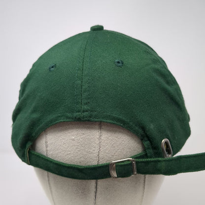 K-Products Alaska Baseball Cap Green One Size Slideback Contrast Brim Piping Hat