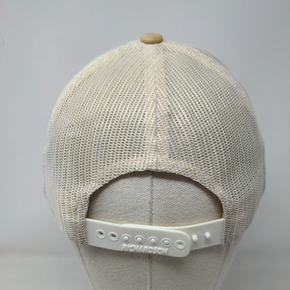 The Hub Snapback Mesh Back Trucker Hat Multi M/L Embroidered Richardson