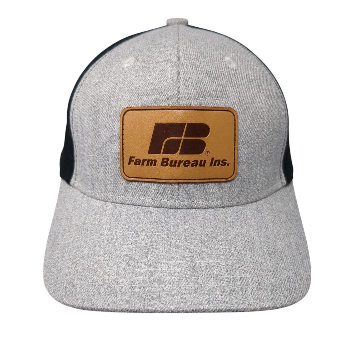 Farm Bureau Ins Snapback Hat Gray One Size We Know Idaho We Grew Up Here