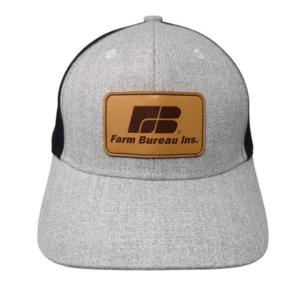 Farm Bureau Ins Snapback Hat Gray One Size We Know Idaho We Grew Up Here