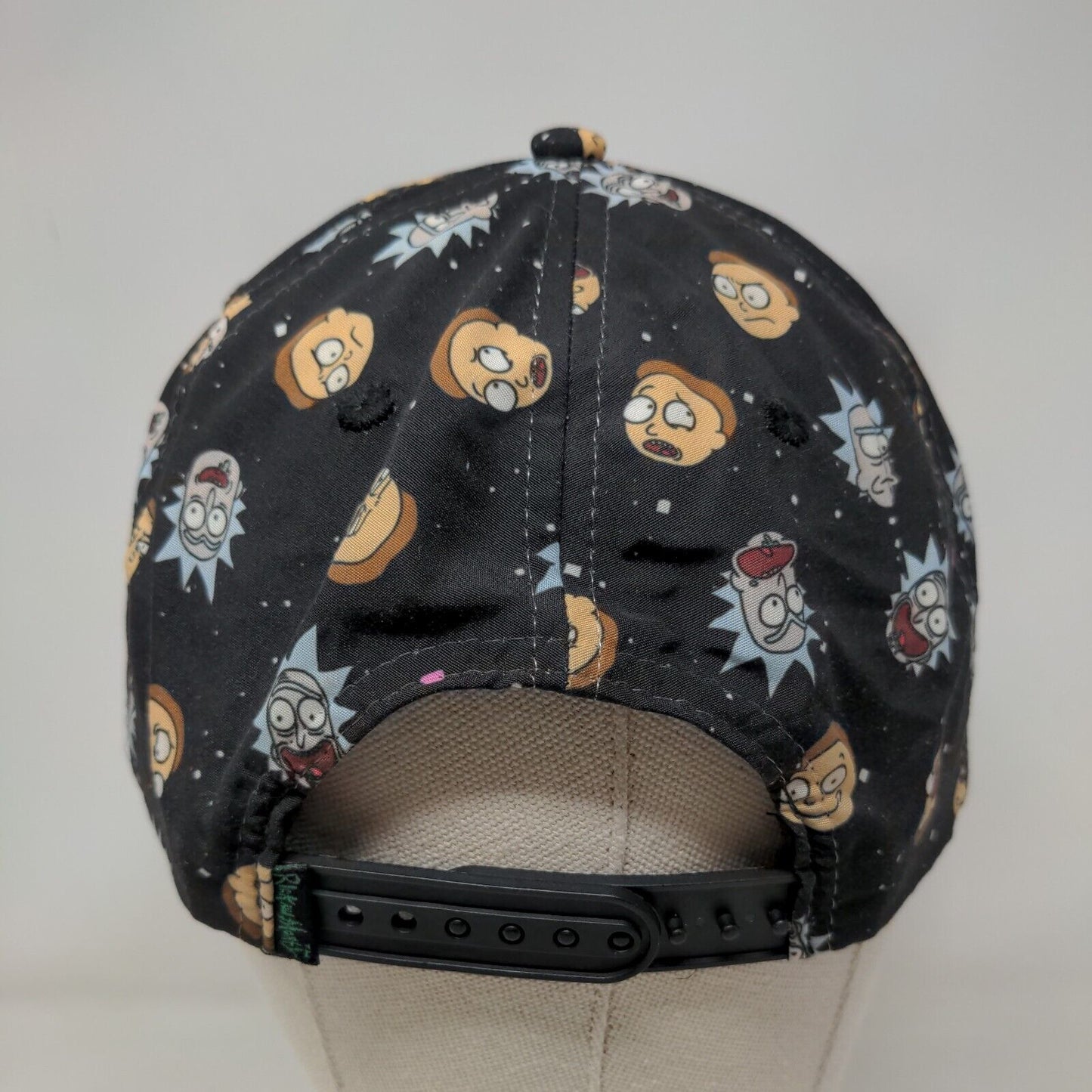 Rick and Morty Snapback Trucker Hat Multicolor OSFM Adjustable Mesh Back