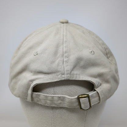 Michelob Brewing Co Baseball Cap Beige One Size Distressed Brim Slideback Hat