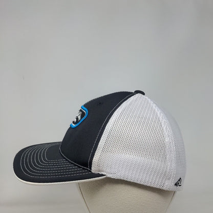 Providence School Fitted Trucker Hat Black S/M Mesh Back Pacific Headwear