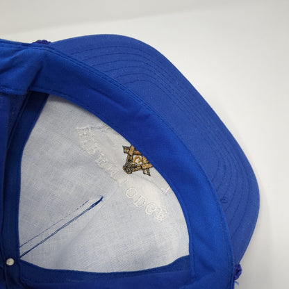 Hiram Lodge No. 7 Snapback Rope Hat Blue OSFA Embroidered Sportsman