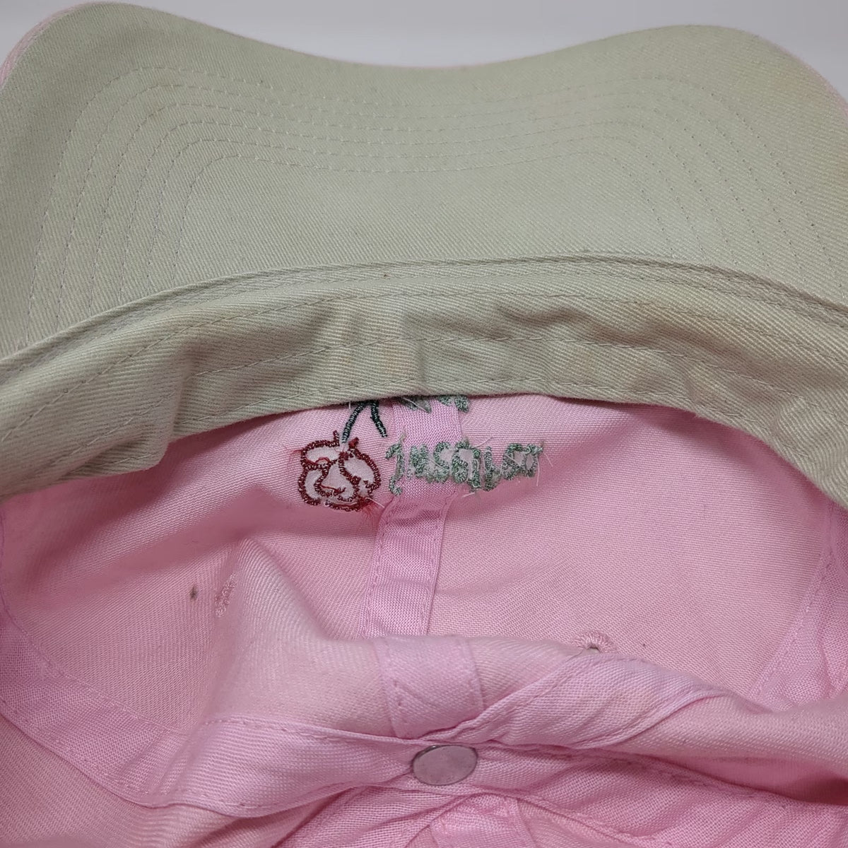 Pacific Headwear Baseball Cap Pink One Size Sweet Pea by Char Rose Floral Hat