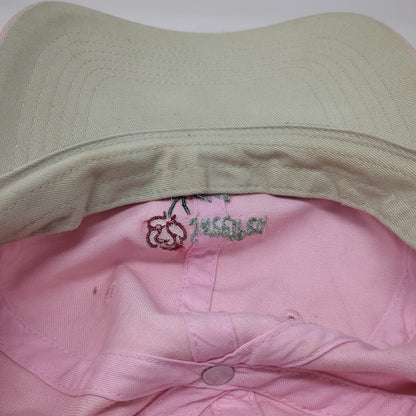 Pacific Headwear Baseball Cap Pink One Size Sweet Pea by Char Rose Floral Hat