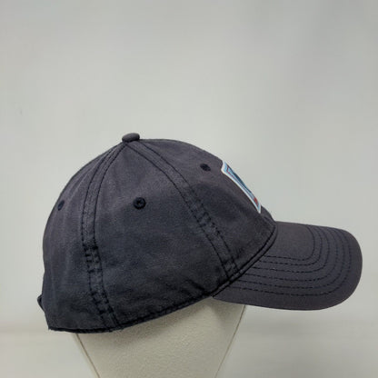 Bacardi Patch Strapback Hat Blue One Size Adjustable 6 Panel Vent Holes