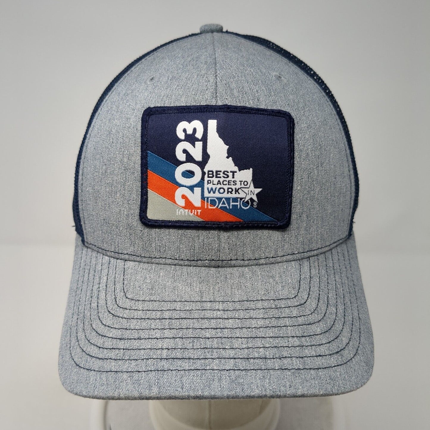 2023 Best Places To Work In Idaho Snapback Trucker Hat Multi One Size