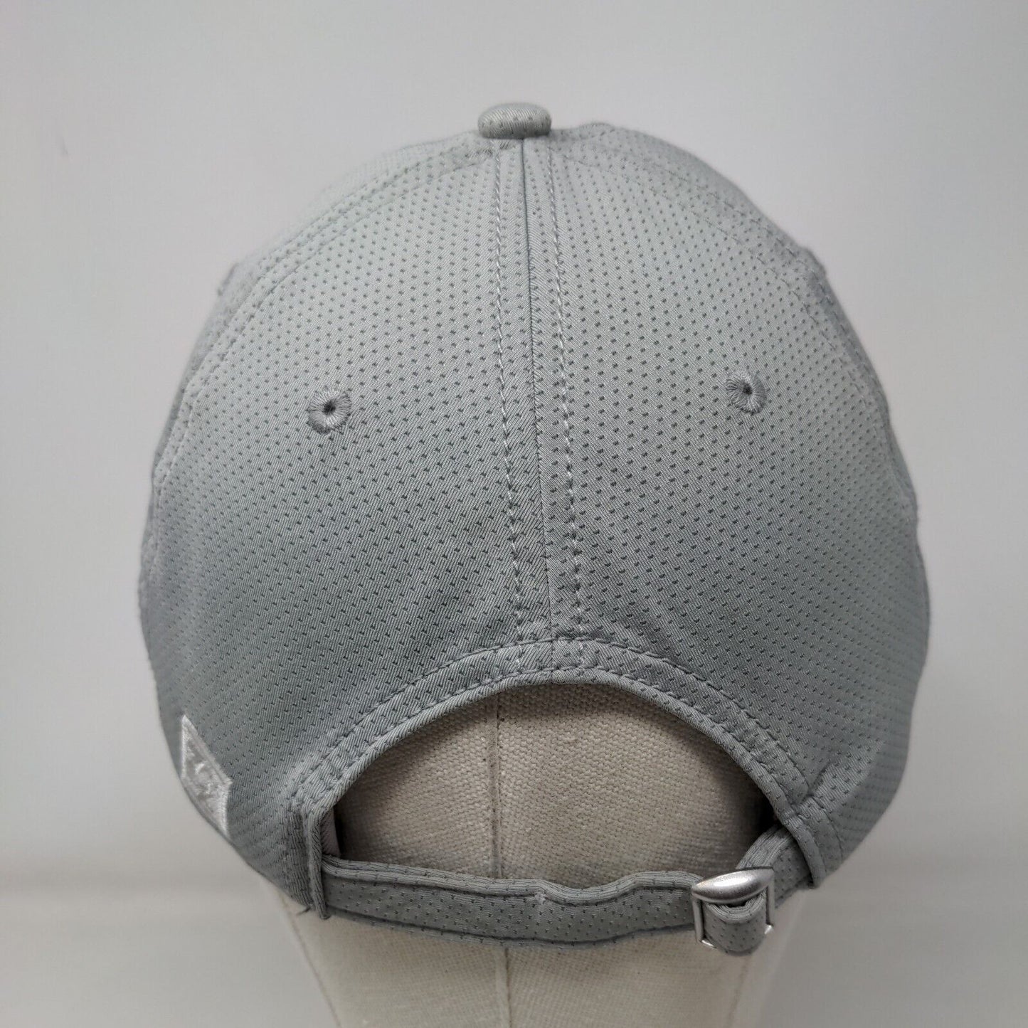 The Game Slideback Hat Gray OSFM Embroidered DS DMF8 Shark Logo Nylon Blend
