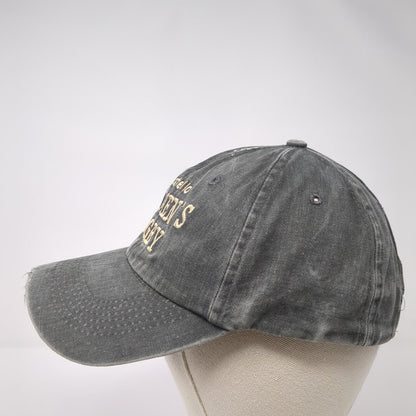 Pocatello Women's Rugby Slideback Hat Gray One Size Distressed Port Authority