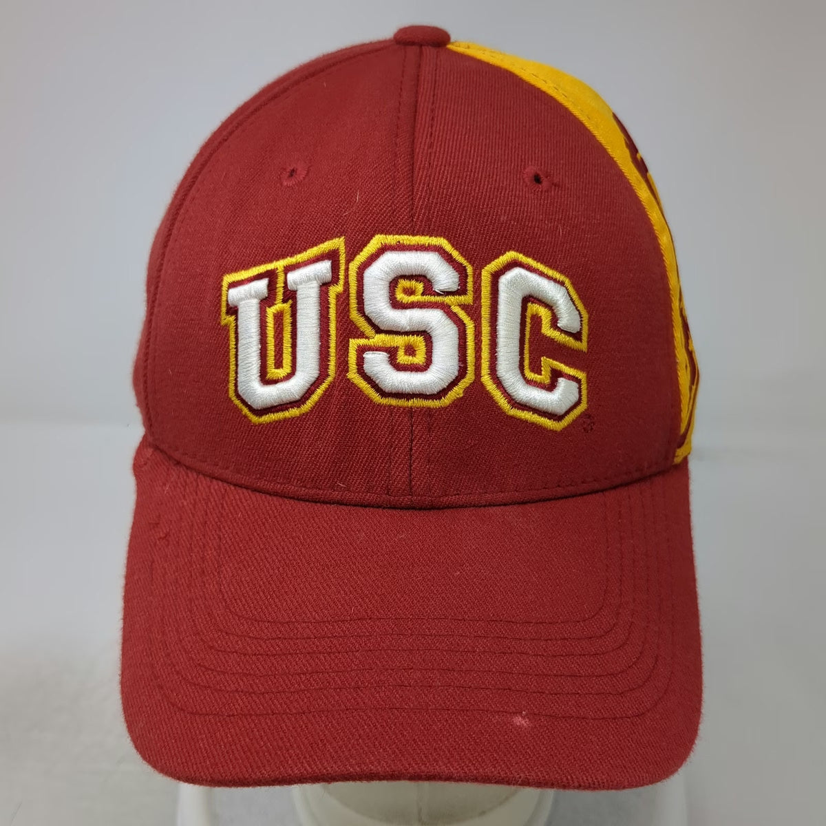 USC Trojans NCAA Top of the World Cap Red Yellow White One Size One Fit Trojan