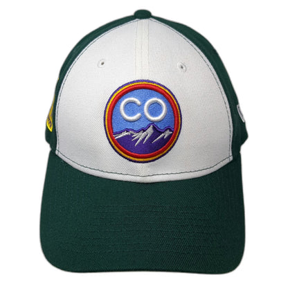 New Era Colorado Rockies MLB Snapback Green OSFM 9FORTY CO Patch Rox Hat 5280