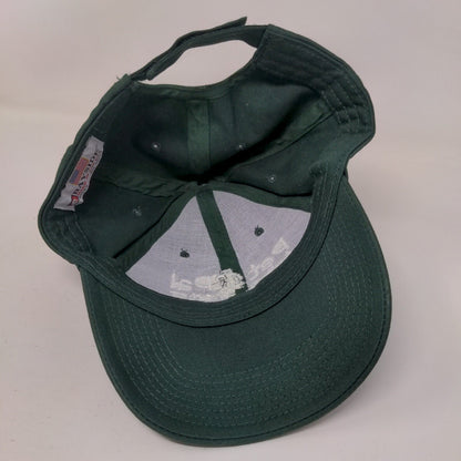 Pet Pal Animal Shelter Strapback Hat Green One Size Embroidered Bayside