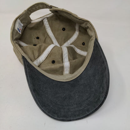 New Orleans Louisiana Men's Slideback Hat Tan Size OSFA Graphic Logo Cotton