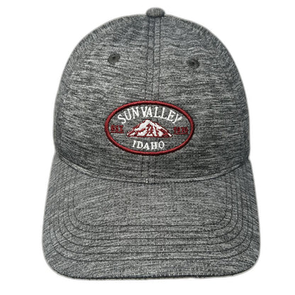 Legacy Athletic Baseball Cap Gray One Size Sun Valley Idaho Mountain Graphic Hat