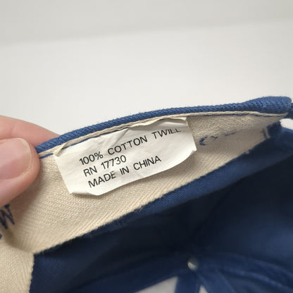 Merona Slideback Hat Blue One Size Adjustable Solid 6 Panel Blank