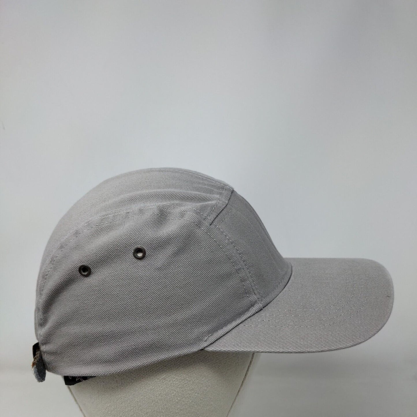 Five Star Slideback 5 Panel Hat Gray One Size Adjustable Solid Blank