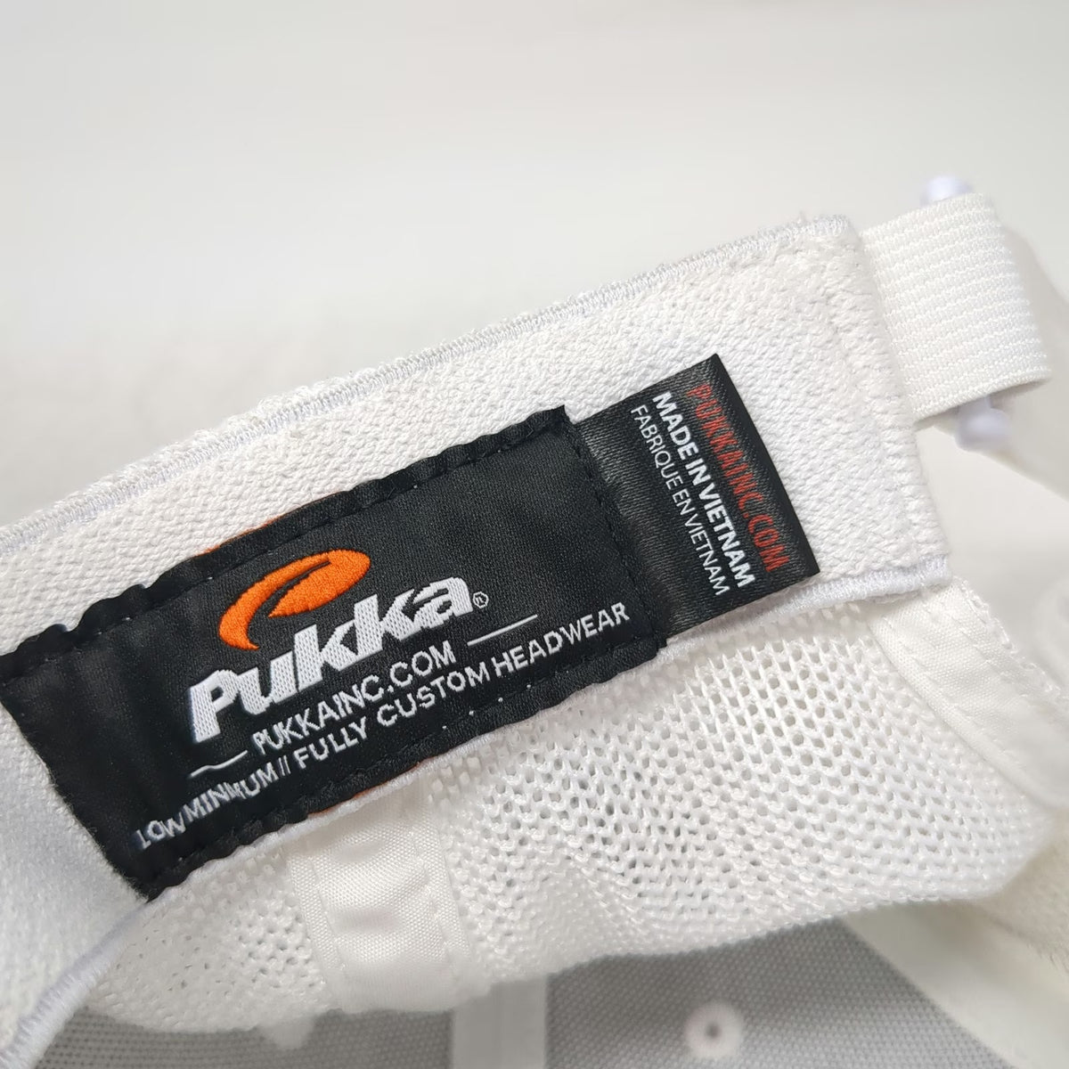 Pukka Albertsons Boise Open Golf Hat White One Size Baseball Cap Mesh Slideback