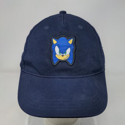Sonic The Hedgehog Patch Snapback Hat Blue One Size Adjustable Sega