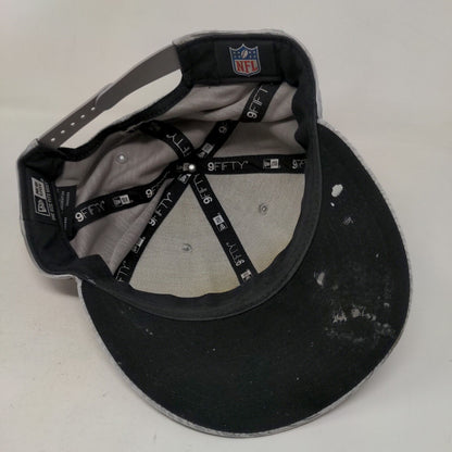 New Era 9Fifty Men's Snapback Hat OSFM 3D Jacksonville Jaguars Logo NFL