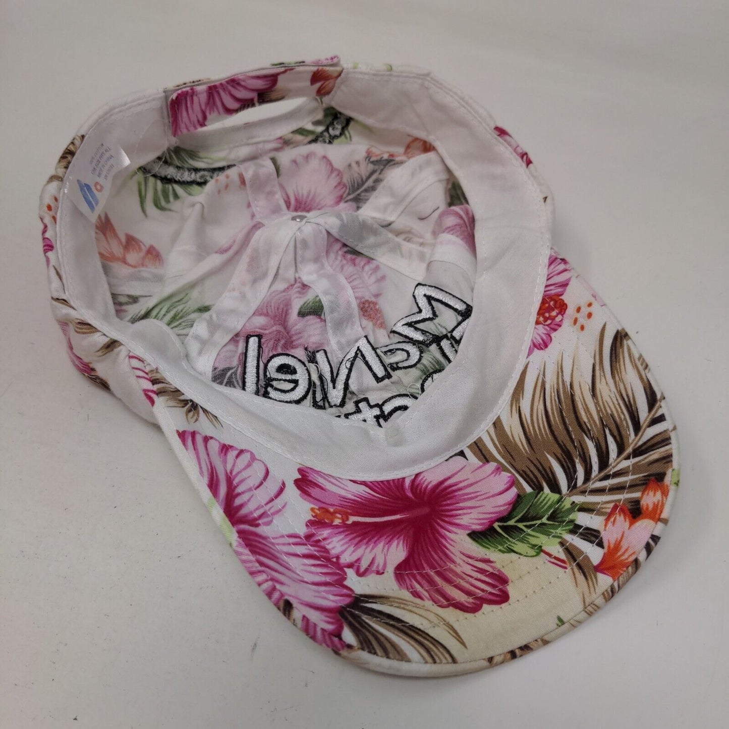 McNiel Electric Strapback Hat Multicolor OSFA Adjustable Embroidered Floral