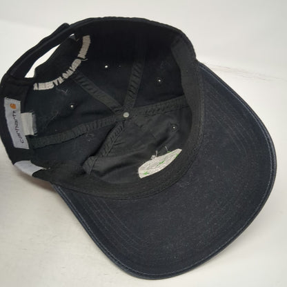 Carhartt Baseball Cap Black One Size CNA Stores Veteran Owned Strapback Hat