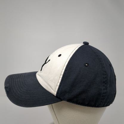 Puma Slideback Hat Blue One Size Adjustable Embroidered Colorblock