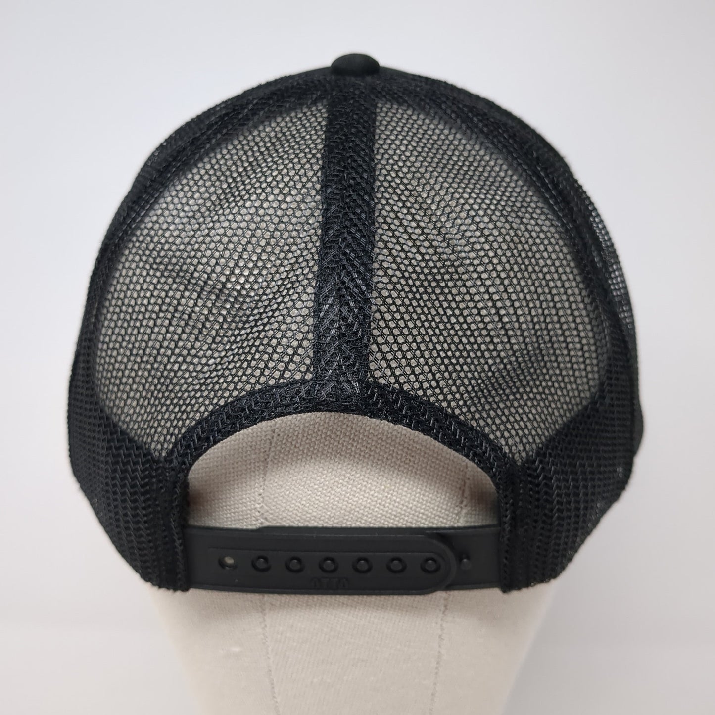 Elysian Snapback Trucker Hat Black One Size Adjustable Mesh Back Rope Otto