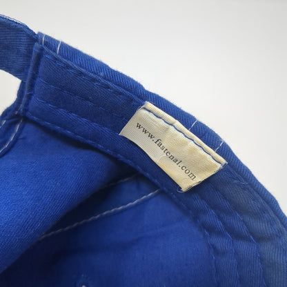 Fastenal Strapback Baseball Cap Blue One Size Adjustable Embroidered 6 Panel