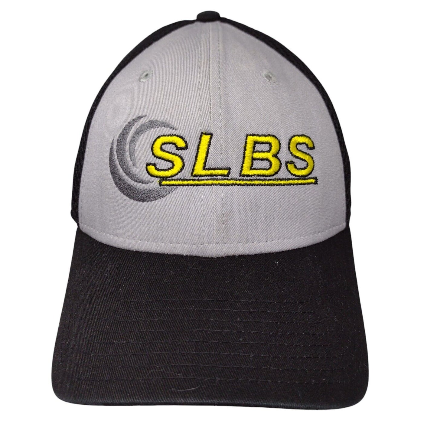 SLBS Fitted Mesh Back Hat Multi L-XL Embroidered New Era 39Thirty