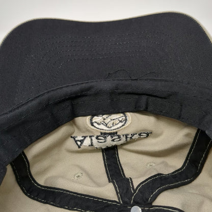 Arctic Circle Enterprises Hike Alaska Mountain Logo Beige Baseball Cap One Size